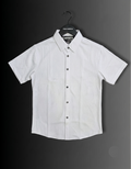 Signature Textured White Shirt