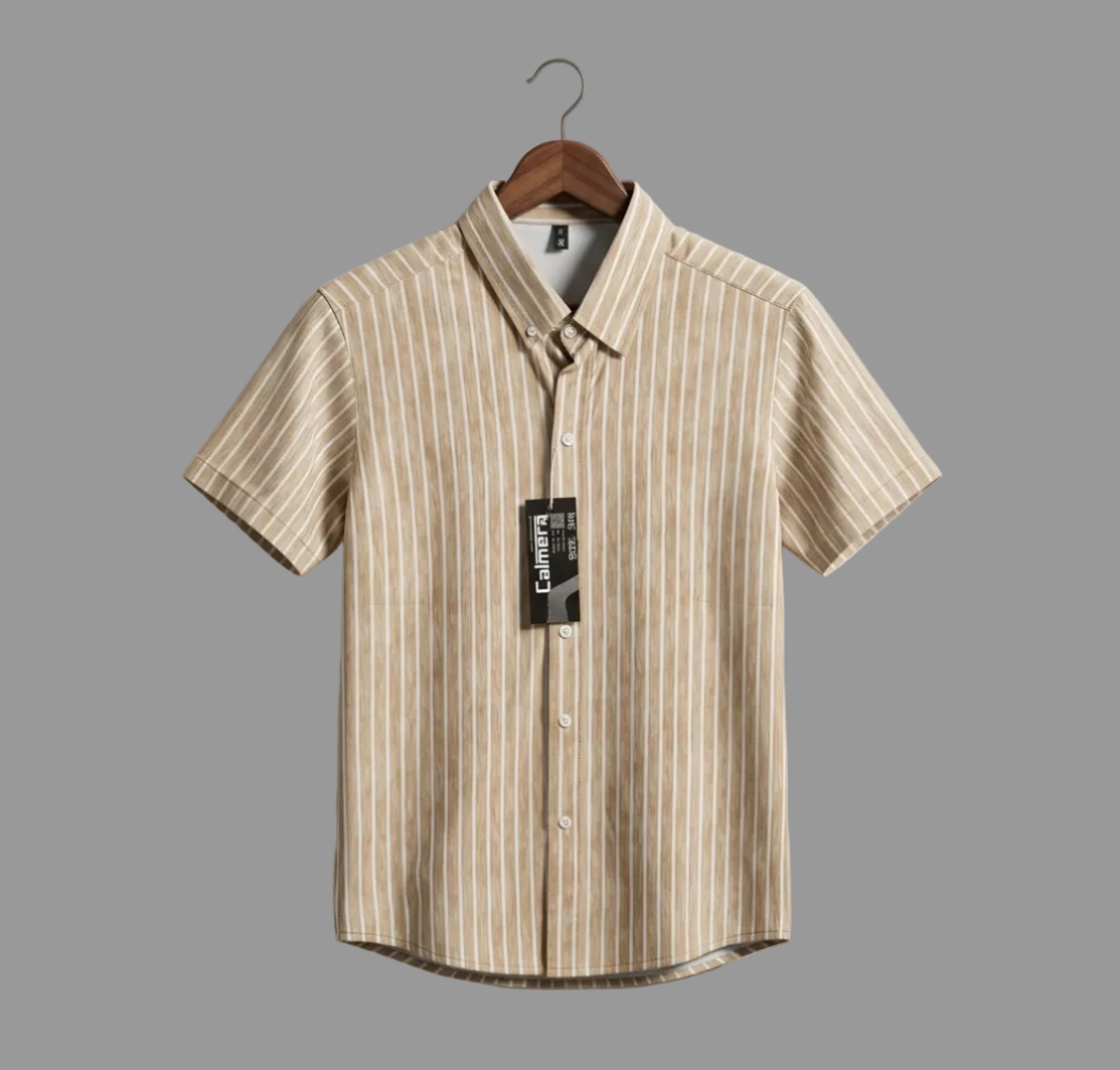 Premium Textured Stripe Shirt