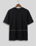 Calmera Essential Oversized Tee – Pitch Black