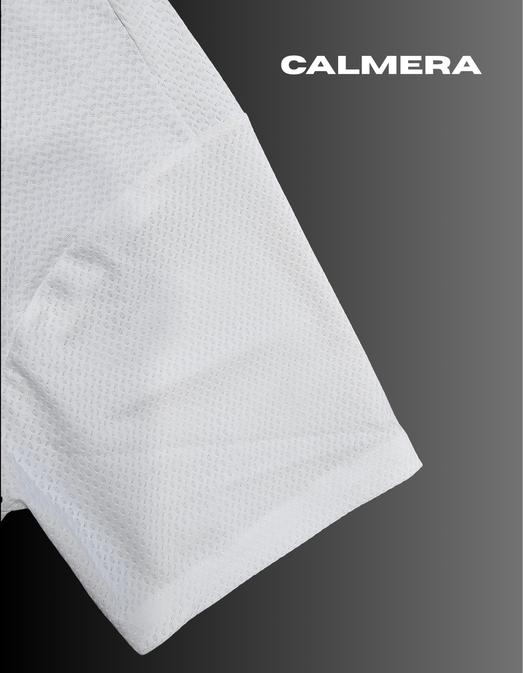 Signature Textured White Shirt
